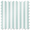 Lace Stripes, Duck Egg - Twist&Fit Roman Blind